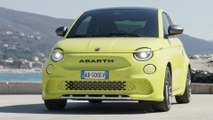 Abarth 500e in Yellow Preview