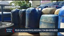 Polisi Gagalkan Penyelundupan 2 Ton BBM Subsidi