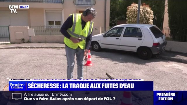 À Valence, pour éviter les gaspillages d'eau en temps de sécheresse, la moindre fuite est traquée par des agents de la ville