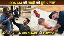 Emotional Sonam Kapoor Shares Romantic Pics With Husband Anand On 5th Wedding Anniversary