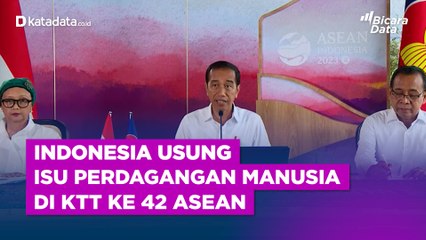 Indonesia Usung Isu Perdagangan Manusia Dibahas dalam KTT ke-42 ASEAN