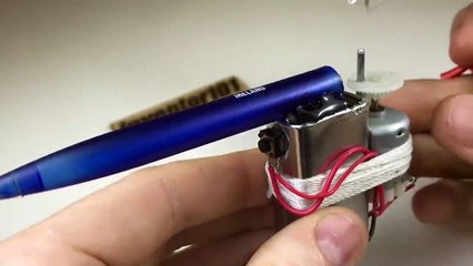 How To Make Simple Tattoo Machine At Home
