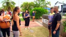 Police call for calm after QLD residents surround home