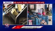 SOT Police Seized Adulterated Ginger Garlic Paste, Person Arrest _ Hyderabad _ V6 News