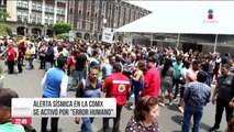 Alerta sísmica en CDMX se activó por “error humano” | Ciro Gómez Leyva