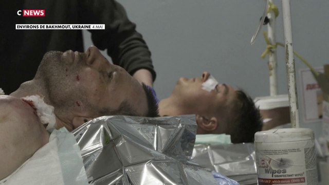 Bakhmout : les médecins au chevet des blessés