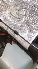 Typewriter Artist Typed Sketch Of London's 'Royal Albert Hall' || Best of Internet