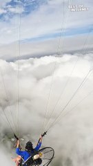 Adrenaline-Junkie Playing Among The Clouds || Best of Internet