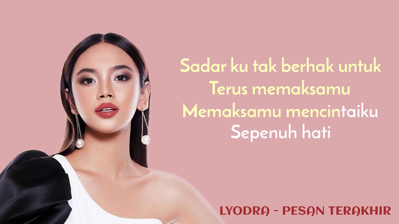 pesan terakhir karaoke - lyodra