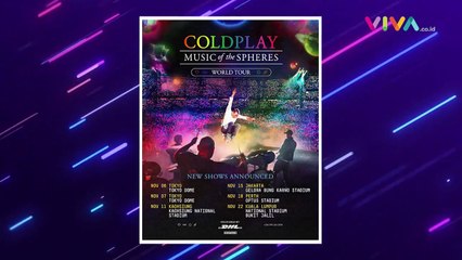 CATAT TANGGALNYA! Coldplay Fix Bakal Tampil di Jakarta