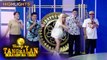 It's Showtime hosts throw coins on the TNT stage | Tawag Ng Tanghalan