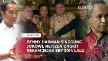 Benny Harman Singgung Jokowi, Netizen Ungkit Rekam Jejak SBY di 2014