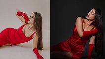 Shehnaaz Gill Red Short Dress में Photoshoot Viral, BTS Video आया सामने | Boldsky