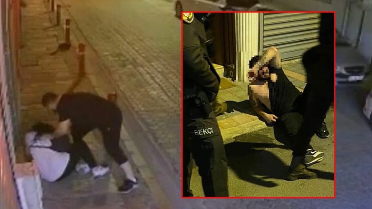 Eski sevgilisi tarafından sokak ortasında darp edildi