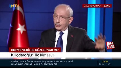 Kemal Kılıçdaroğlu, HDP'nin kendisine yönelik desteğiyle ilgili konuştu