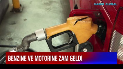Benzine ve motorine zam geldi!