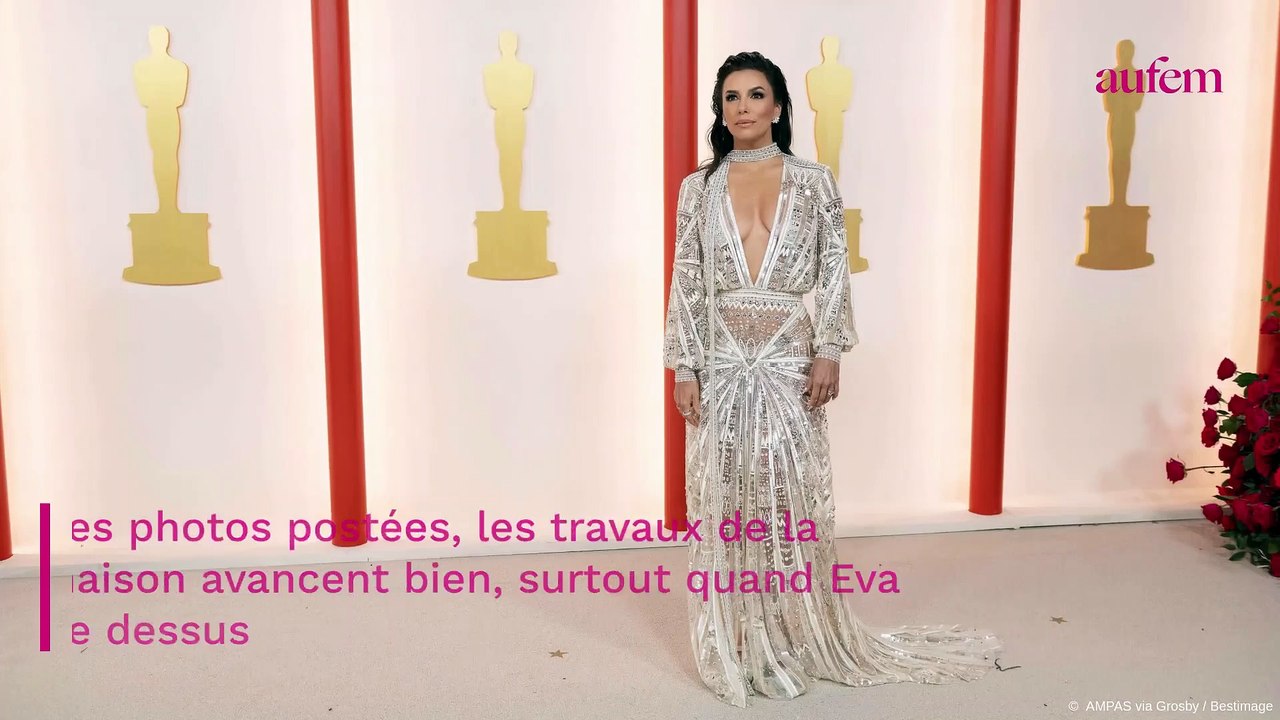 Eva Longoria sans soutien-gorge, elle embrase I...