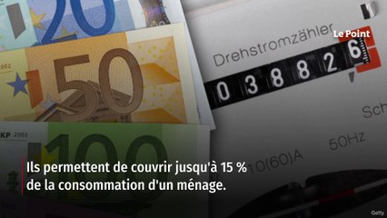 En Allemagne, il y a des panneaux solaires au balcon