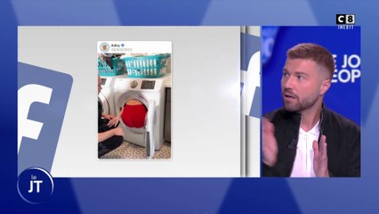 Le journal people : Star du jour : Coincée.. dans une machine à laver