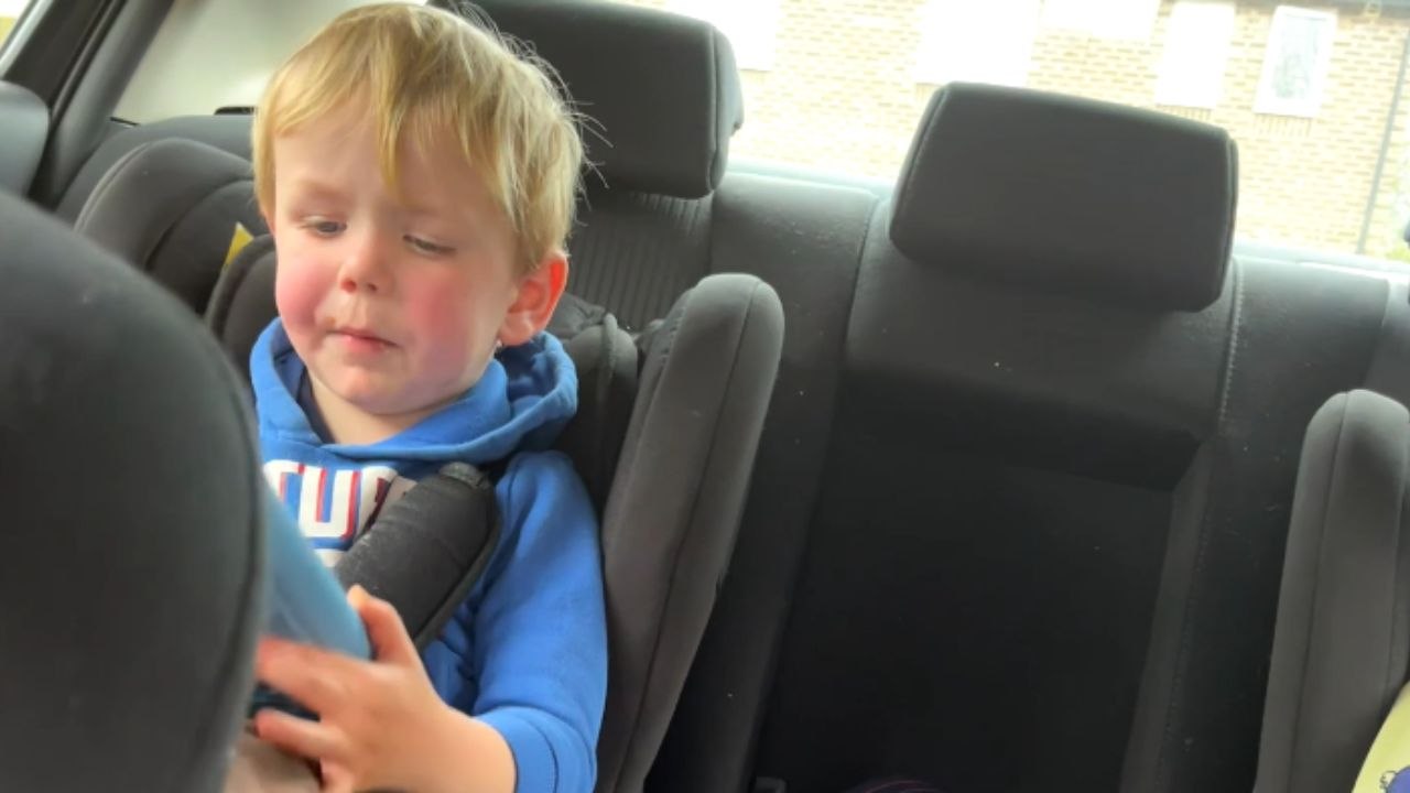 Boy starts crying after dad surprises him with a pet dog instead of snake