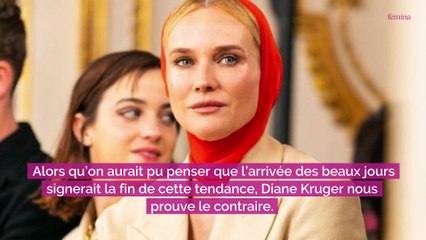 Diane Kruger ose l’accessoire mode le plus audacieux de la saison