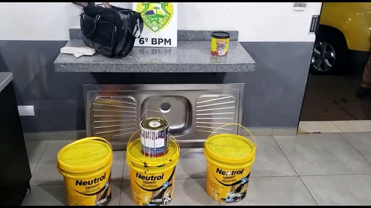 Suspeito de furto em obra é detido em flagrante no bairro Pioneiros Catarinenses