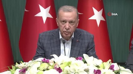 Cumhurbaşkanı Erdoğan: "Toplu İş Sözleşmesi Protokol Çerçevesinde kamu işçisine yüzde 45 zam ve taban ücretini 15 bin lira yapıyoruz"