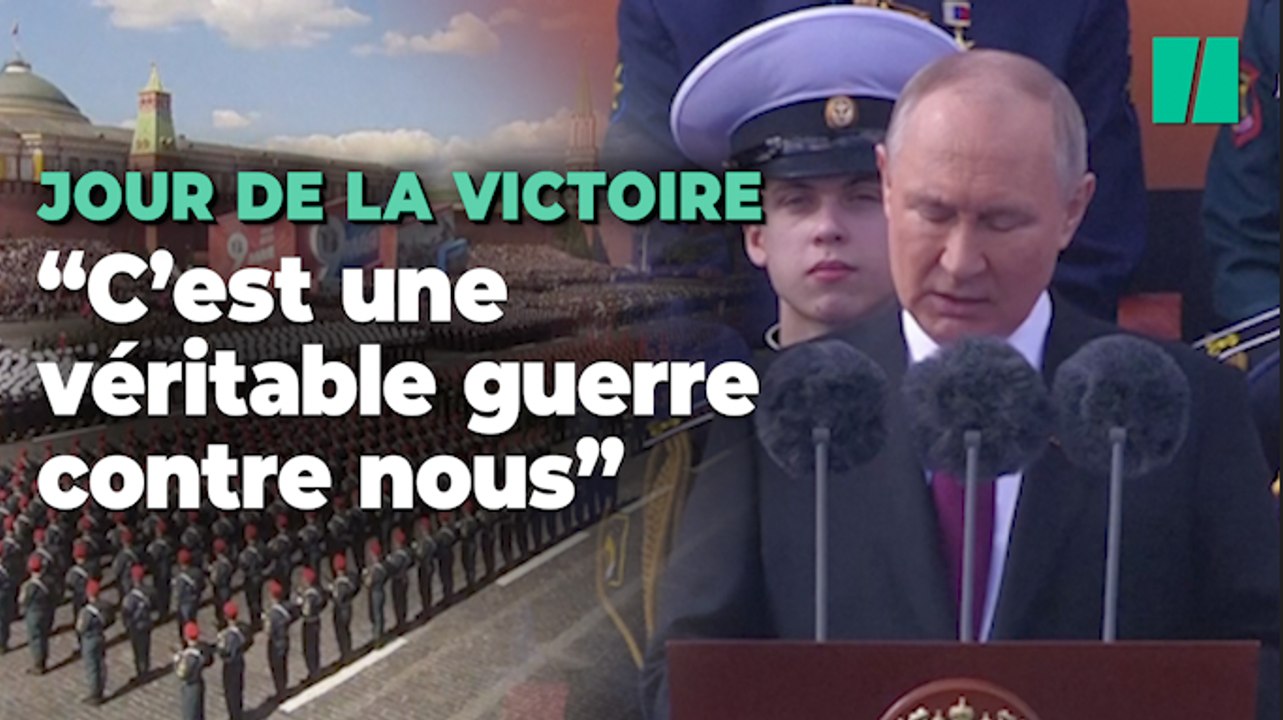 Pour ce 9-mai, Poutine accuse l'ouest de vouloir "cancel" les résultats de la Seconde Guerre mondiale