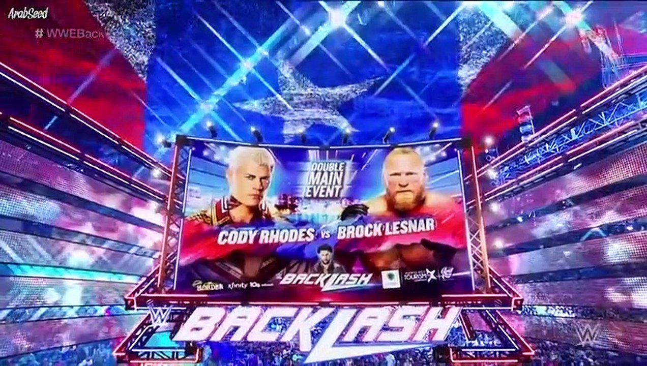 Cody Rhodes vs Brock Lesnar Backlash 2023
