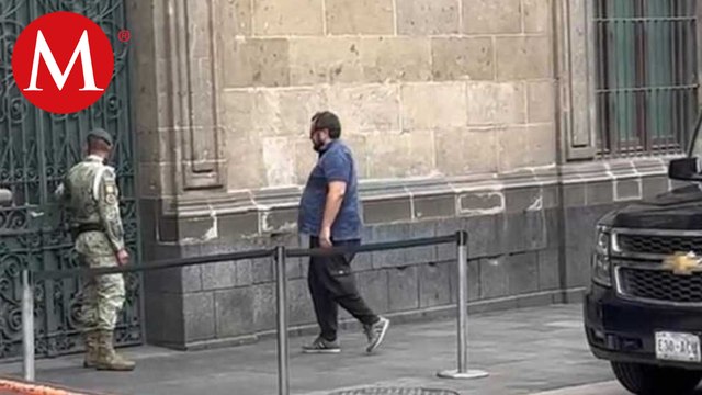 Los hijos de López Obrador se reúnen con su padre en Palacio Nacional