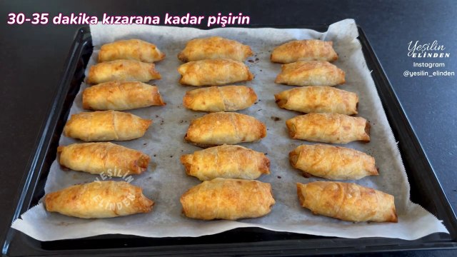 SADECE EVDE OLAN BİRKAÇ MALZEME İSTER HEMEN PİŞİR İSTER BUZLUĞA AT ✅ KOLAY Patatesli Börek Tarifi