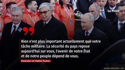 Commémoration du 9 Mai en Russie : « Une guerre a été lancée contre notre patrie », lance Poutine