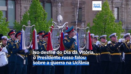 Putin apela à "vitória" a partir da Praça Vermelha em Moscovo