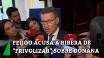 Feijóo acusa de frivolidad a Ribera tras desmentir conversación sobre Doñana