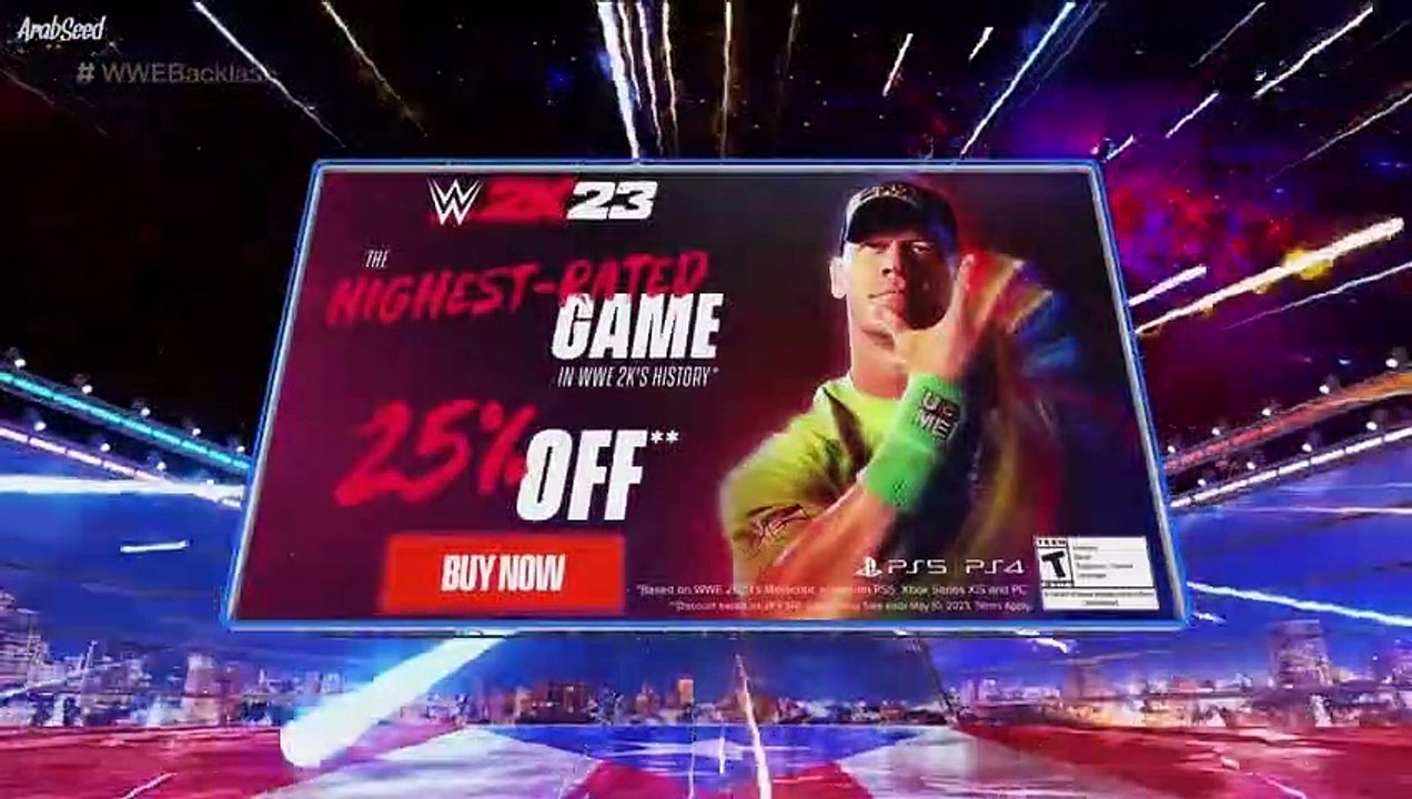 Backlash 2023 Bad Bunny vs Damian Priest