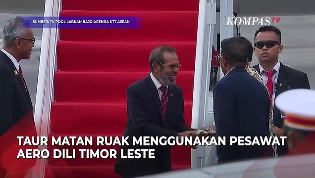 Momen PM Timor Leste, PM Malaysia dan PM Kamboja Tiba di Labuan Bajo