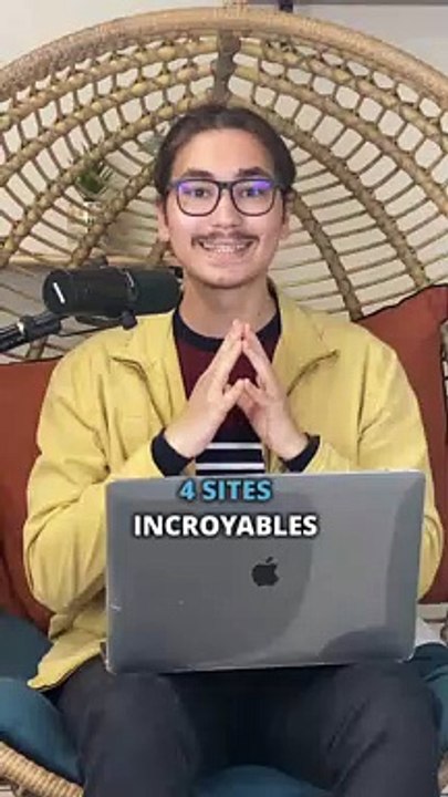 4 SITES COMPLÈTEMENT INCROYABLE ✅