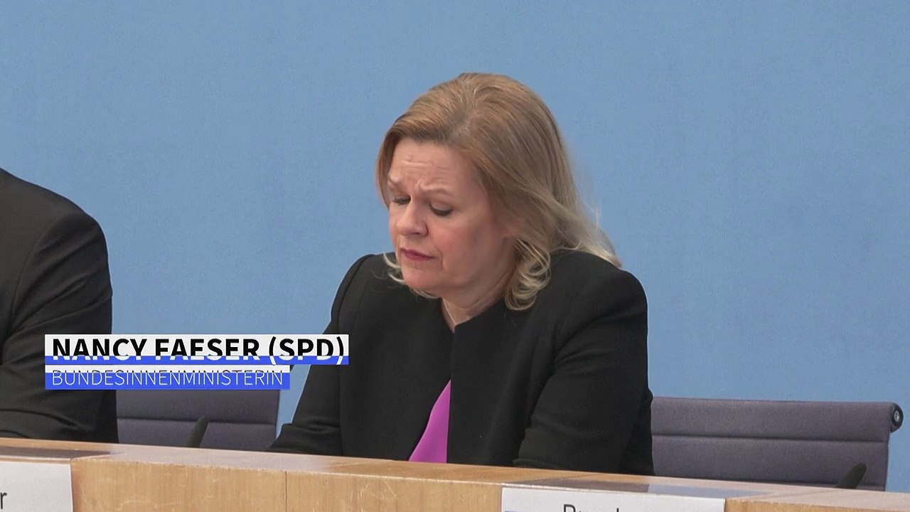 Faeser: Deutlich mehr Straftaten von Reichsbürgern