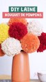 DIY Bouquet de pompons en laine (tuto en entier sur ma chaîne)