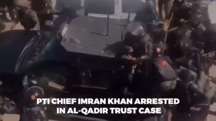 Download Video: Pakistan ex prime minister imran khan arrested by Pakistan rangers