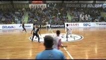 Assista os gols do empate em 3x3 do Cascavel Futsal contra o Foz do Iguaçu