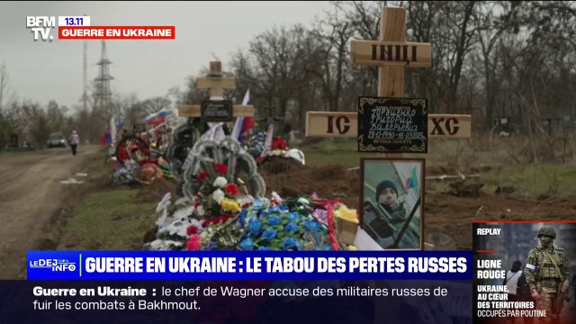 Guerre en Ukraine: Il n'a servi que cinq jours , le tabou des pertes russes