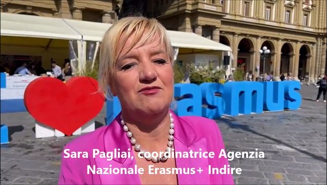 Firenze e l'Erasmus, l'evento in piazza: Studenti italiani con lo sguardo sempre pi? all'Europa