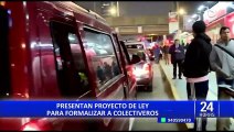 Congresista de Perú Libre presenta proyecto para formalizar a colectiveros