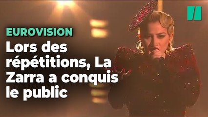 La Zarra a déjà conquis le public de l'Eurovision 2023
