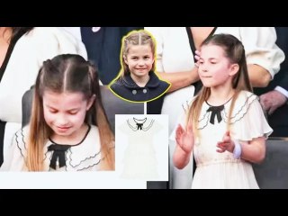 "Princess Charlotte Steals The Show in a £245 Cream Chiffon Dress Winning Over Royal Fans
