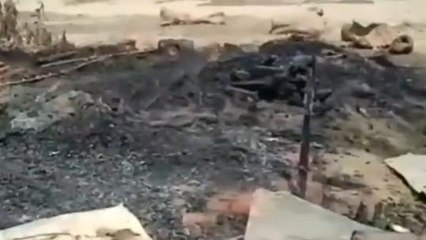 जौनपुर में आग का तांडव, गुमटी जलकर हुआ खाक