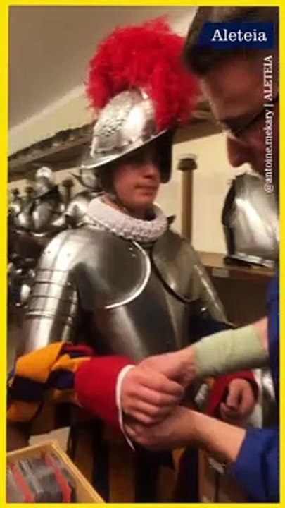 Les gardes suisses prêtent serment !