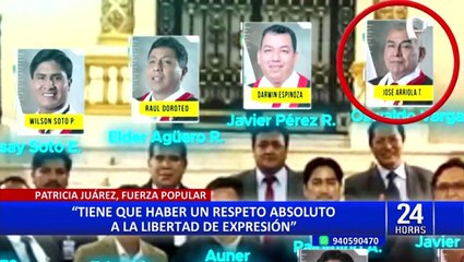 Fuerza Popular plantea reconsiderar votación sobre dictamen que eleva penas por difamación