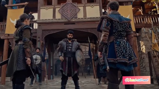 Osman teaches sword fighting to his sons Osman X orhan Alaeddin Kurulus osman